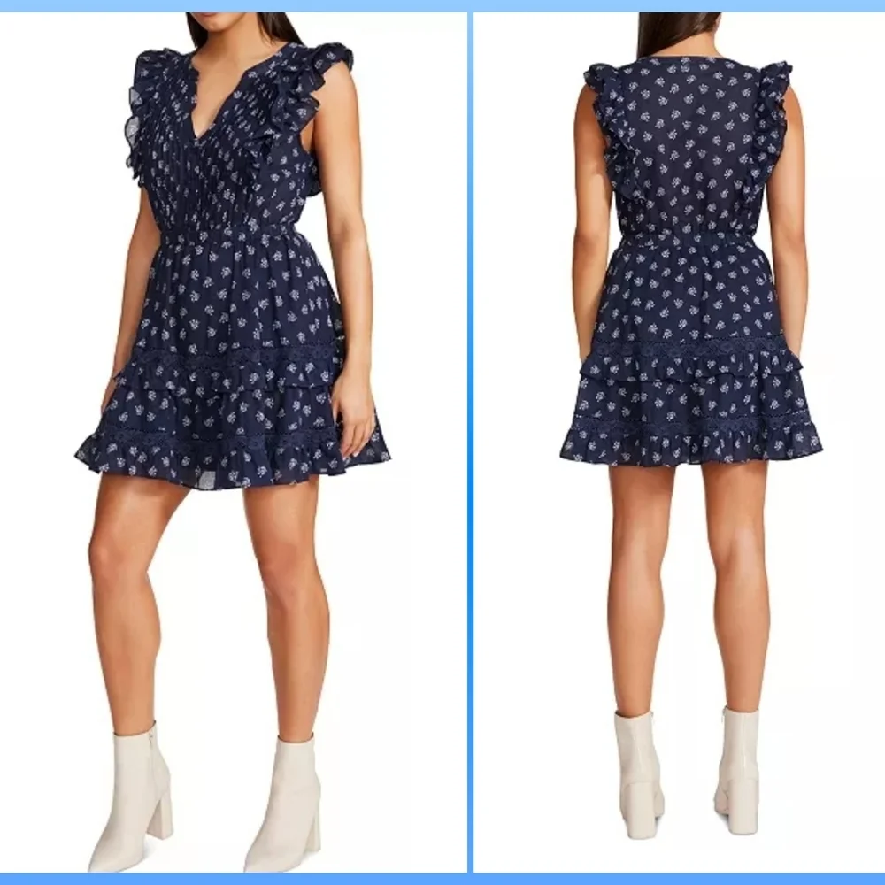 BB Dakota by Steve Madden Women's Floral Next Door Dress NWT - Picture 1 of 15